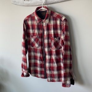 Uni qlo flannel type shirt.